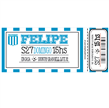 Invitación ticket Racing Pers